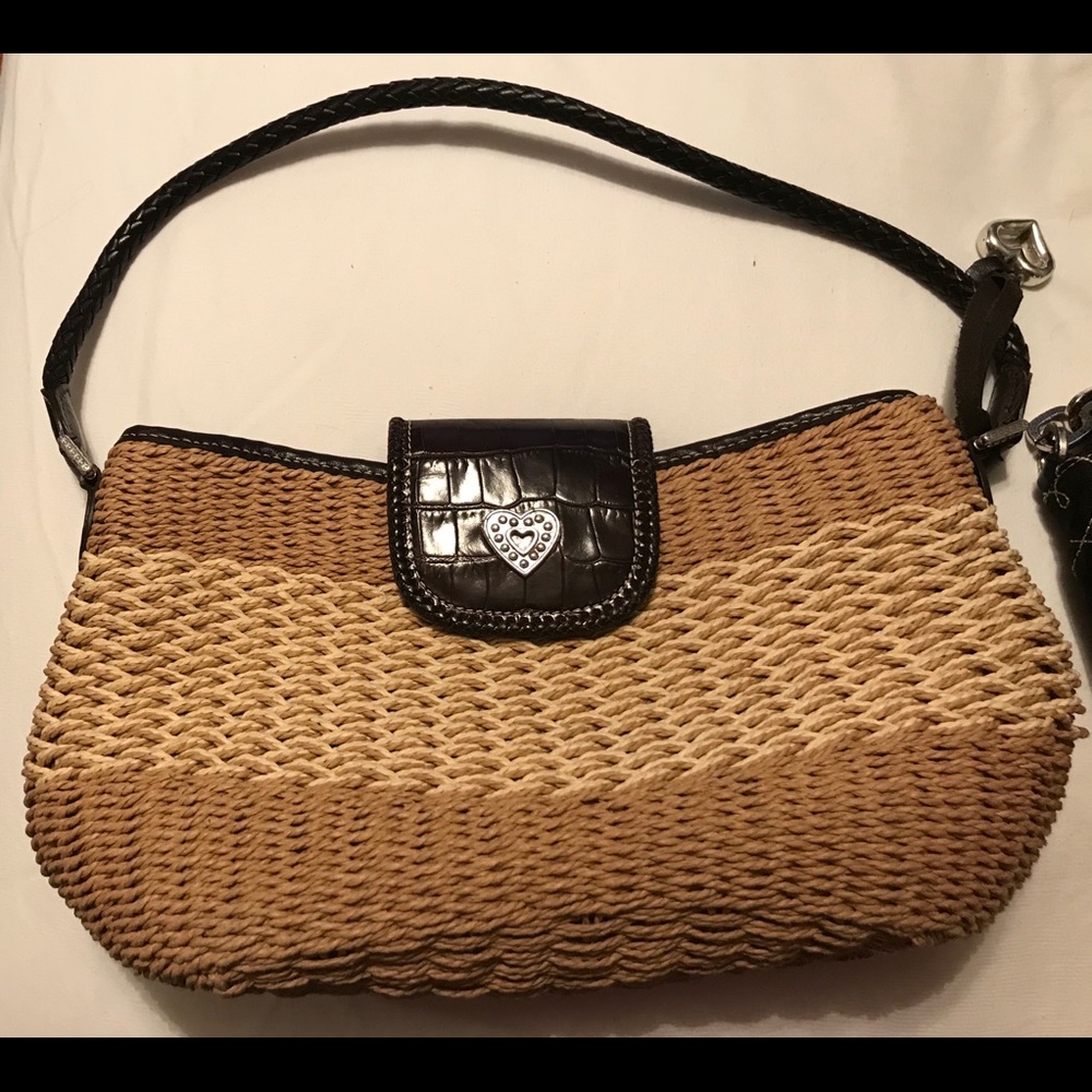 Small Brighton straw handbag
